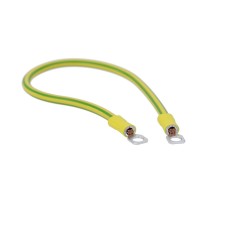 Перемычка медная сеч. 10 мм2, с наконечниками под винт М6, в комплекте с метизами, L 500 мм DKC (SC10L500K)