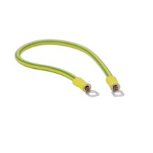 Перемычка медная сеч. 10 мм2, с наконечниками под винт М6 HDZ, L 300 мм DKC SC10L300KHDZ