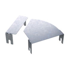 Крышка д/угла гор.изм.CPO 0-44 осн.150 DKC (38011HDZL)