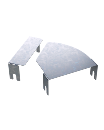 Крышка д/угла гор.изм.CPO 0-44 осн.150 DKC (38011HDZL) в Хабаровске Аксессуары для лотков Pintop.ru