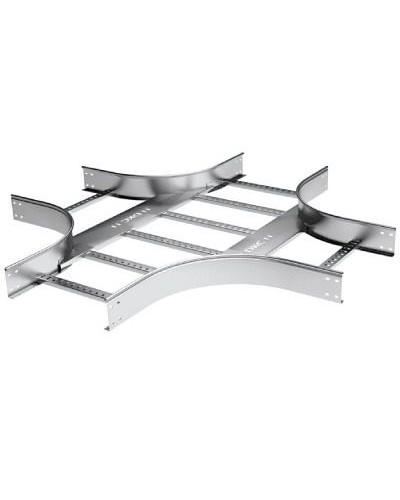 Х-ответвитель 50х300 R-300 DKC (LX5303K) в Хабаровске Аксессуары для лотков Pintop.ru