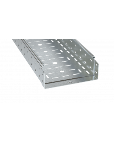 Лоток перфорированный 80х300х6000, 1,5 мм, цинк-ламельный DKC (SPM60830ZL) в Хабаровске Кабельные лотки Pintop.ru
