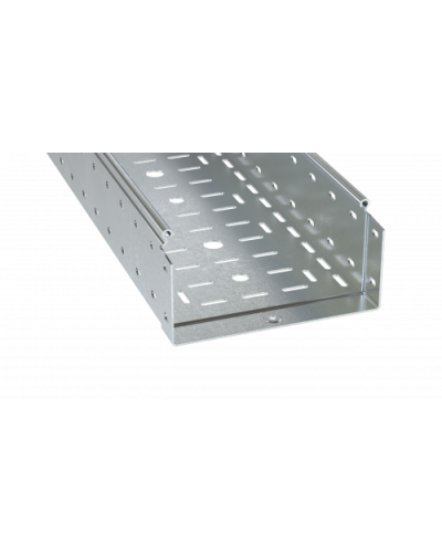 Лоток перфорированный 100х500х4000, 2,0 мм, горячеоцинкованный DKC SPH40150HDZ в Хабаровске Кабельные лотки Pintop.ru