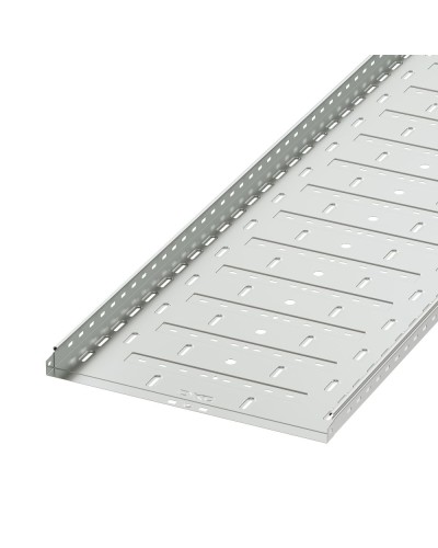 Лоток перфорированный 600х50 L3000, горячеоцинкованный DKC 35268HDZ в Хабаровске Кабельные лотки Pintop.ru