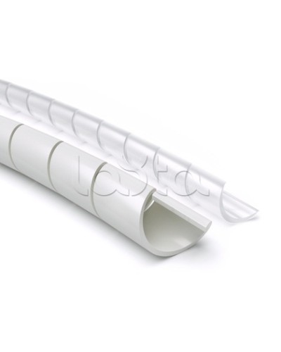 Жгут для кабеля SPIRALITE PA4 бел. (уп.20м) ДКС (00984RL) в Хабаровске Аксессуары для кабель-канала Pintop.ru