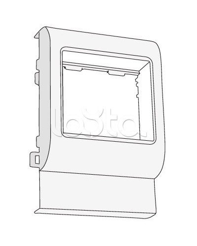 Рамка-суппорт под 2 модуля 45x45 DKC 00513 в Хабаровске Аксессуары для кабель-канала Pintop.ru