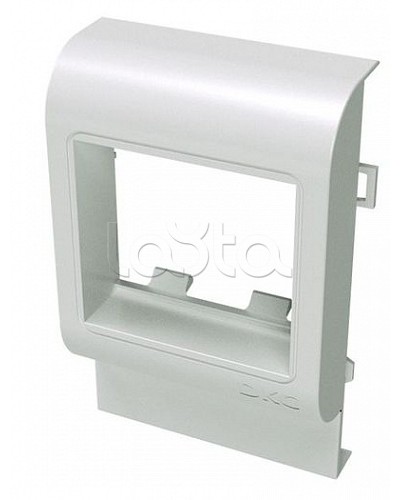 Рамка-суппорт под 2 модуля 45x45 мм DKC (00515) в Хабаровске Аксессуары для кабель-канала Pintop.ru