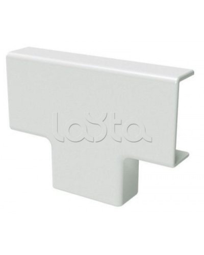 Тройник белый (розница 4 шт в пакете, 20 пакетов в коробке) DKC (00525R) в Хабаровске Аксессуары для кабель-канала Pintop.ru