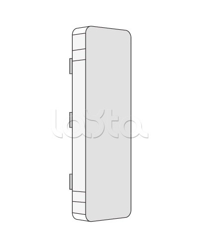 Заглушка LAN 120x60 DKC 00877 в Хабаровске Аксессуары для кабель-канала Pintop.ru