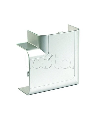 Угол плоский 110х50 мм, цвет серый металлик DKC 01003G в Хабаровске Аксессуары для лотков Pintop.ru