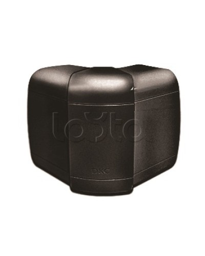 Угол внешний 110х50 мм, измен. черный DKC 01052A в Хабаровске Аксессуары для лотков Pintop.ru