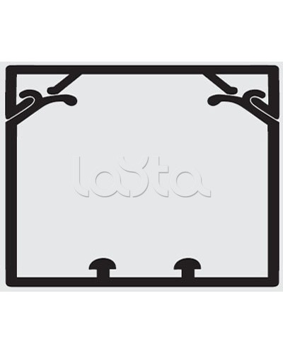 Короб с крышкой с направляющими для установки разделителей ТА-GN 100x80 мм DKC 01790 в Хабаровске Кабель-канал Pintop.ru