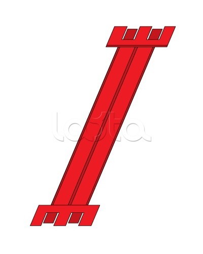 Фиксатор кабеля TR-ER 120 DKC 07715R в Хабаровске Аксессуары для кабель-канала Pintop.ru