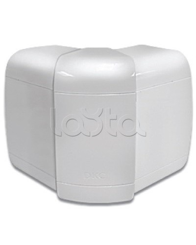 Угол внешний 90х50 мм, изменяемый 80-120°, цвет серый металлик DKC 09552G в Хабаровске Аксессуары для лотков Pintop.ru