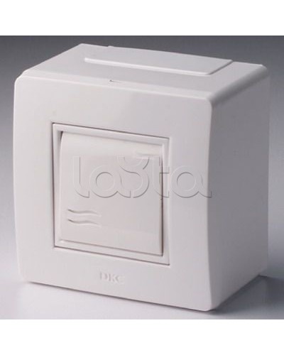 Коробка в сборе с выключателем, коричневая розница DKC 10002B в Хабаровске Аксессуары для стоек и шкафов Pintop.ru