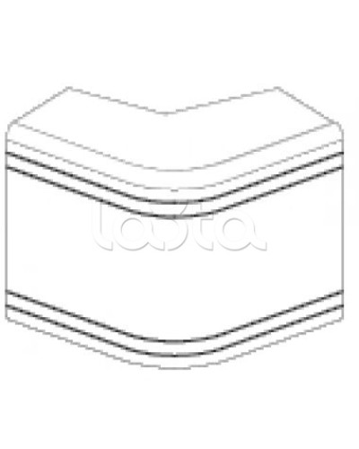 Угол внешний неизменяемый (90°) DKC 01812 в Хабаровске Держатели, клипсы, скобы Pintop.ru