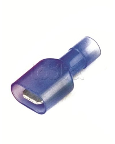 Наконечник плоский полностью изолир. (вилка) 1,5-2,5 кв.мм 6,3х0,8 мм (РППИ-П) DKC 2B22TP в Хабаровске Крепежные изделия Pintop.ru