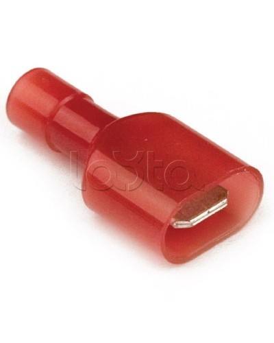 Наконечник плоский полностью изолир. (вилка) 2,5-6 кв.мм 6,3х0,8 мм (РППИ-П) DKC 2C22TP в Хабаровске Крепеж Pintop.ru