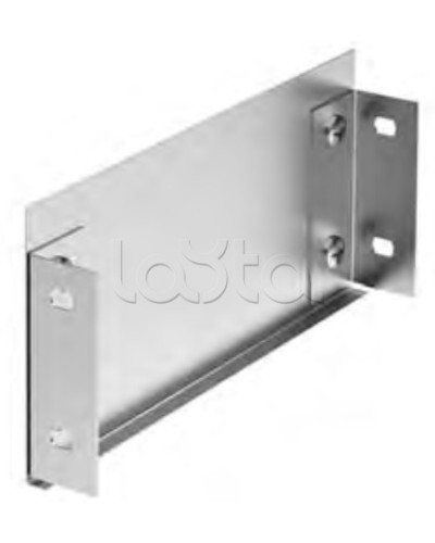 Заглушка сборная ТС 300х50, цинк-ламельная (аналог горячеоцинкованный) DKC 30196HDZL в Хабаровске Аксессуары для лотков Pintop.ru