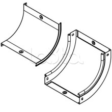 Крышка CS 90 на угол вертикальный внутр. 90° осн. 100 DKC 38202