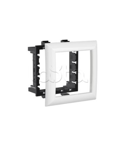 Рамка-суппорт Avanti белый для In-liner Front, 2 мод. DKC 4400912 в Хабаровске Аксессуары для лотков Pintop.ru