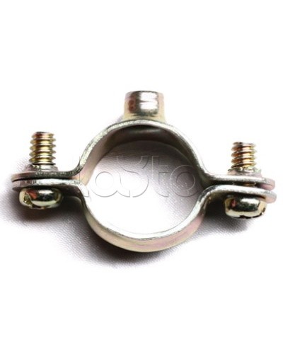 Хомут стальной с внутренней резьбой М6 для крепления пластиковых и металлических труб, ф16мм DKC (58016) в Хабаровске Держатели, клипсы, скобы Pintop.ru