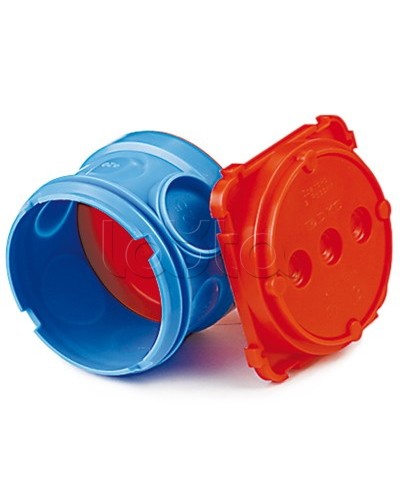 Коробка установочная для заливки в бетон, д.70х136мм DKC 59382 в Хабаровске Аксессуары для кабель-канала Pintop.ru