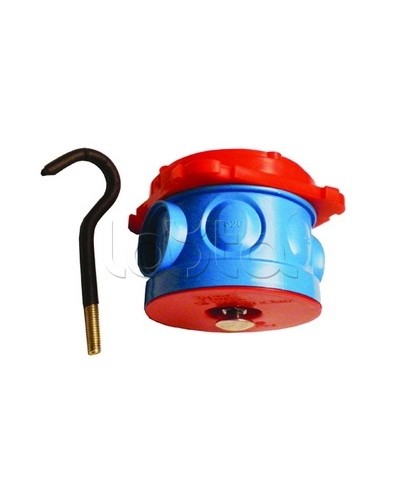 Коробка потолочная с крюком для заливки в бетон, д.70х57мм DKC 59383 в Хабаровске Распределительные коробки Pintop.ru