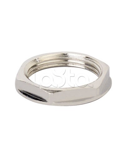 Гайка M16x1,5 никелированная латунь DKC 6006-16A в Хабаровске Крепеж Pintop.ru