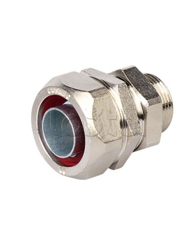 Муфта поворотная металлорукав-коробка DN 15,М20х1,5,наружная резьба DKC 6014-20G в Хабаровске Повороты, муфты, тройники Pintop.ru