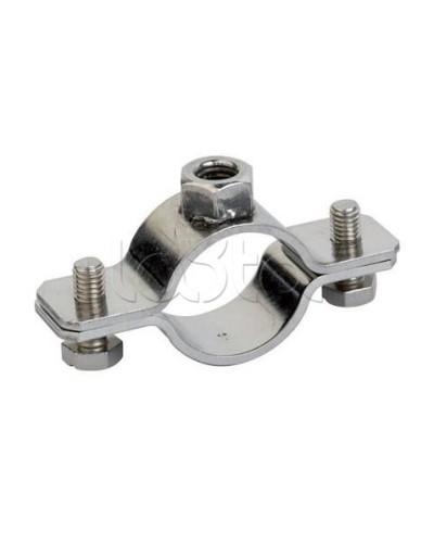 Хомут трубный ½ (18-24 мм) М8 оцинкованная сталь DKC (6040-P12) в Хабаровске Аксессуары для лотков Pintop.ru