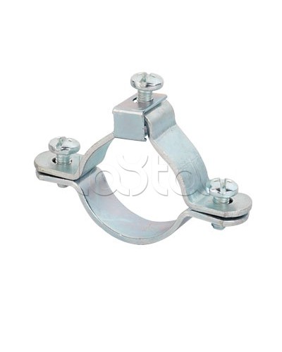 Хомут заземления для труб 16-3/8 мм, оцинкованная сталь DKC 6042-16 в Хабаровске Стяжки-хомуты Pintop.ru