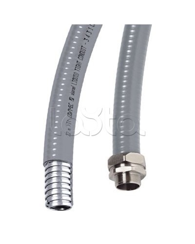 Металлорукав DN 10мм в гладкой EVA изоляции DKC (607E010) в Хабаровске Металлорукав Pintop.ru