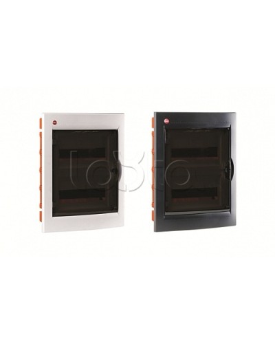 Щиток встраив.с двер.24мод.,IP41,бел., с клем.блок.2х87508 и замком DKC 81924 в Хабаровске Аксессуары для стоек и шкафов Pintop.ru