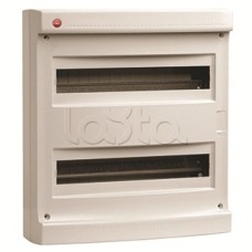 Щиток настен.без двер.36мод.,IP40,сер.,с усил. клем.блок.2х87312 DKC 83736