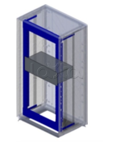 Рама 19, 12U для шкафов Conchiglia, настенный В=685 мм, напольный В=715 мм DKC 95777652 в Хабаровске Аксессуары для стоек и шкафов Pintop.ru