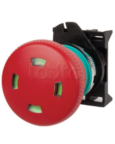 Кнопка аварийная грибовидная типа тяни-толкай с индикацией O 40 DKC ABHT1P4S в Хабаровске Аксессуары для стоек и шкафов Pintop.ru