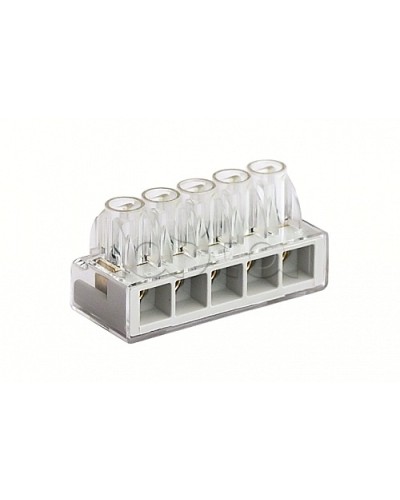 Колодка клеммная соединительная 5х6мм. DKC B165 в Хабаровске Крепежные изделия Pintop.ru