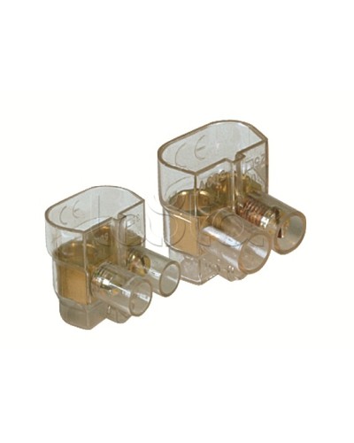 Колодка клеммная соединительная 2х4 мм DKC B42 в Хабаровске Клеммные колодки Pintop.ru