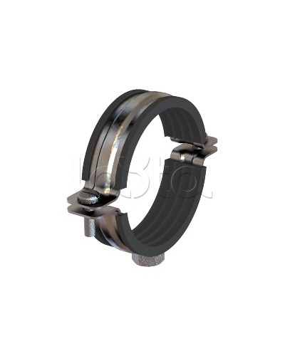 Хомут для средних нагрузок 1, c изоляцией DKC BHT2100 в Хабаровске Стяжки-хомуты Pintop.ru