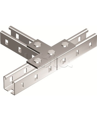 Пластина соединительная Т-обр., горячеоцинкованная DKC BMD1031HDZ в Хабаровске Аксессуары для лотков Pintop.ru