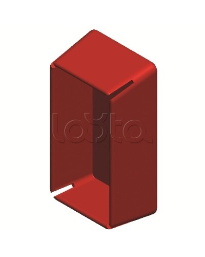 Заглушка торцевая для двойного профиля LAS DKC BPO4182 в Хабаровске Аксессуары для лотков Pintop.ru