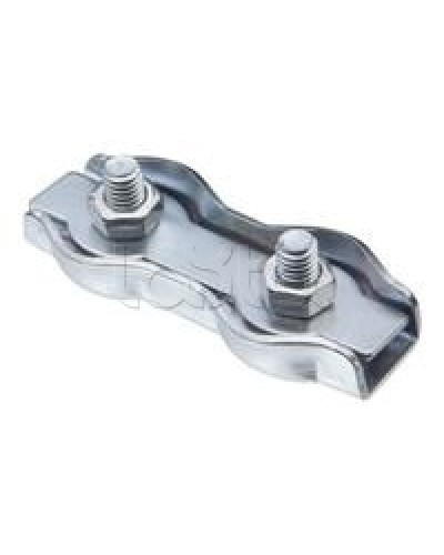 Соединитель (зажим) для троса двойной (Duplex) 5 мм DKC CM623005 в Хабаровске Трос и аксессуары Pintop.ru