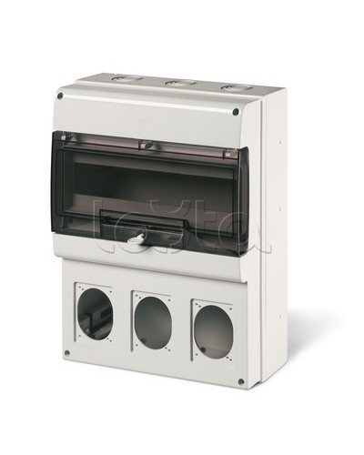 Корпус на 16 модулей и 3 поста с основанием 70х87 мм. Тип M400 DKC DIS6724316 в Хабаровске Аксессуары для стоек и шкафов Pintop.ru