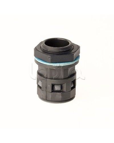 Монтажный комплект муфта труба-коробка DN 17 мм, М25х1,5, полиамид, цвет черный DKC PACM17M25N в Хабаровске Крепеж: Дюбели, шурупы, саморезы Pintop.ru