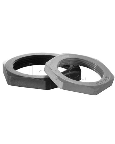 Гайка М63х1,5, полиамид, цвет черный DKC PAGM63N в Хабаровске Крепеж Pintop.ru