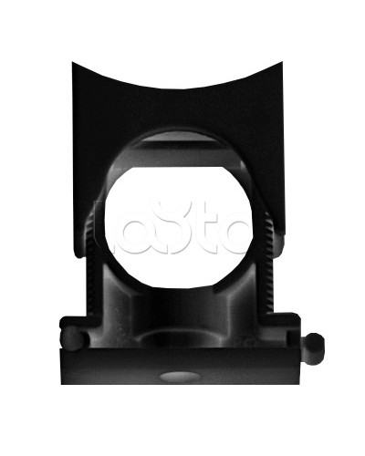 Держатель с крышкой DN10-17мм, полиамид,чёрный DKC (PASW1017N) в Хабаровске Держатели, клипсы, скобы Pintop.ru