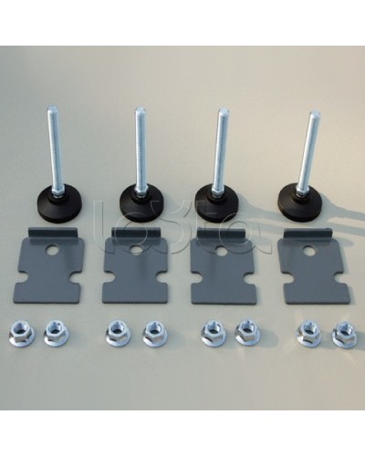 Ножки регулируемые, М12x100мм, 1 упаковка - 4шт. DKC R5A53 в Хабаровске Аксессуары для стоек и шкафов Pintop.ru