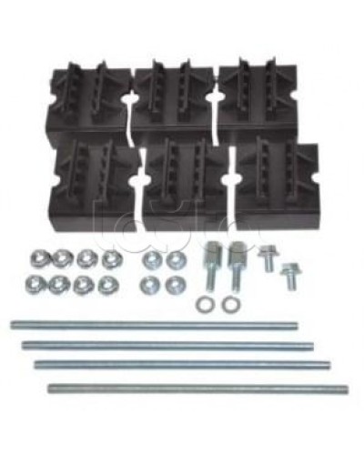 Набор держателей, для шин толщиной 5мм, 1-4 шины на полюс, 4 полюса DKC R5BSEV4/5TN в Хабаровске Повороты, муфты, тройники Pintop.ru