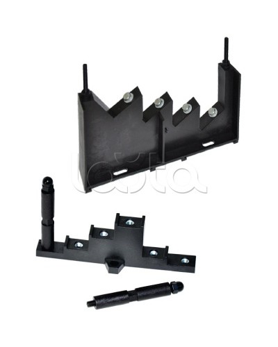 Ступенчатый шинодержатель, до 250А, 4 полюса DKC R5BSGF250TN в Хабаровске Крепежные изделия Pintop.ru